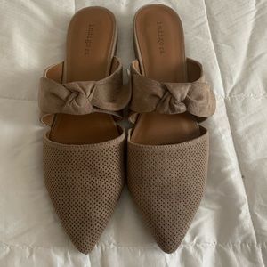 Indigo Rd. Taupe Mule. Only worn once!